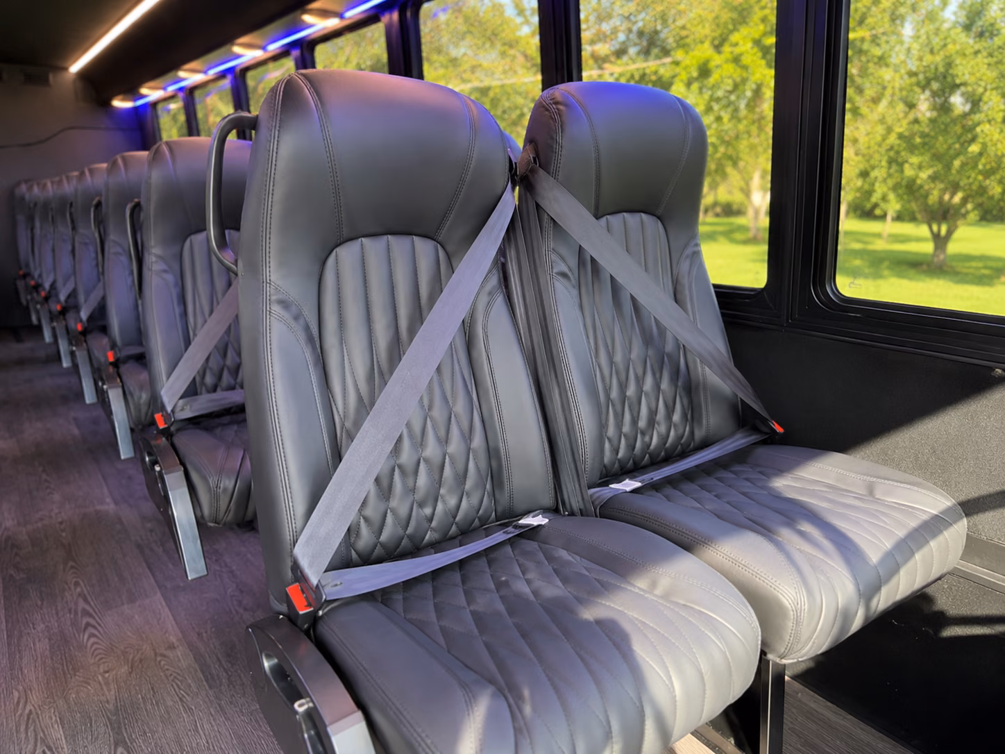 avondale corporate event transportation onboard seating