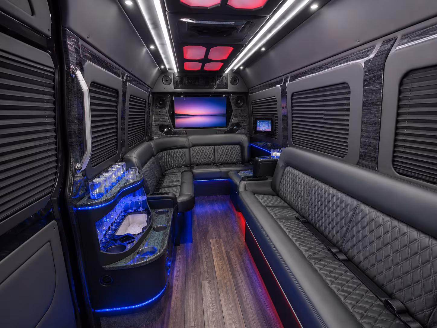 avondale party bus interior