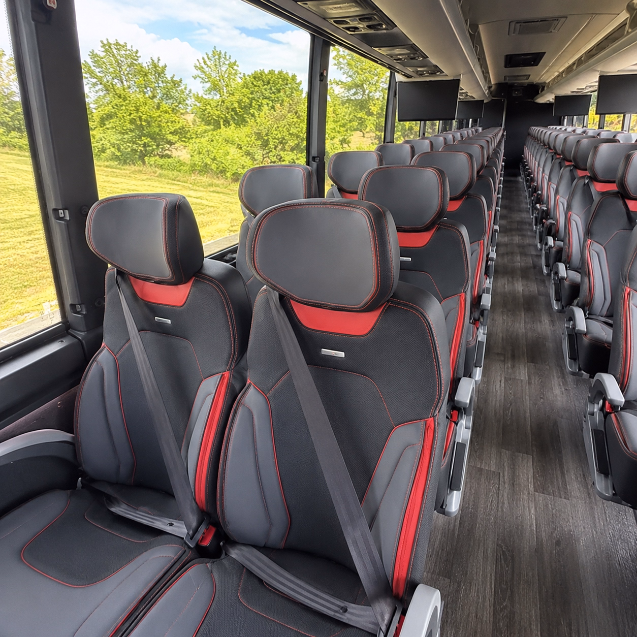 avondale private event transportation onboard seating